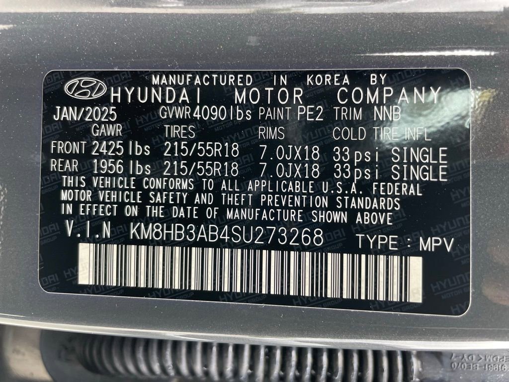 Used 2025 Hyundai Kona SEL FWD image 34