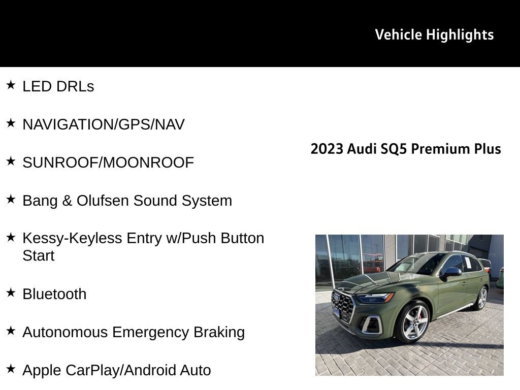 Used 2023 Audi SQ5 Premium Plus w/ Premium Plus Package image 28