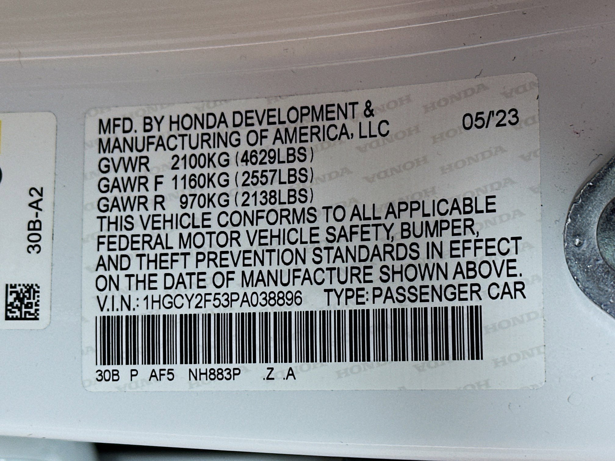 Used 2023 Honda Accord Sport image 30