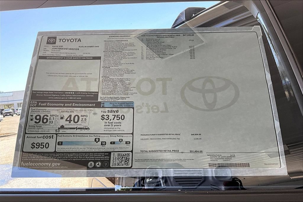New 2026 Toyota RAV4 XSE w/ Weather Package AWD/4WD image 14
