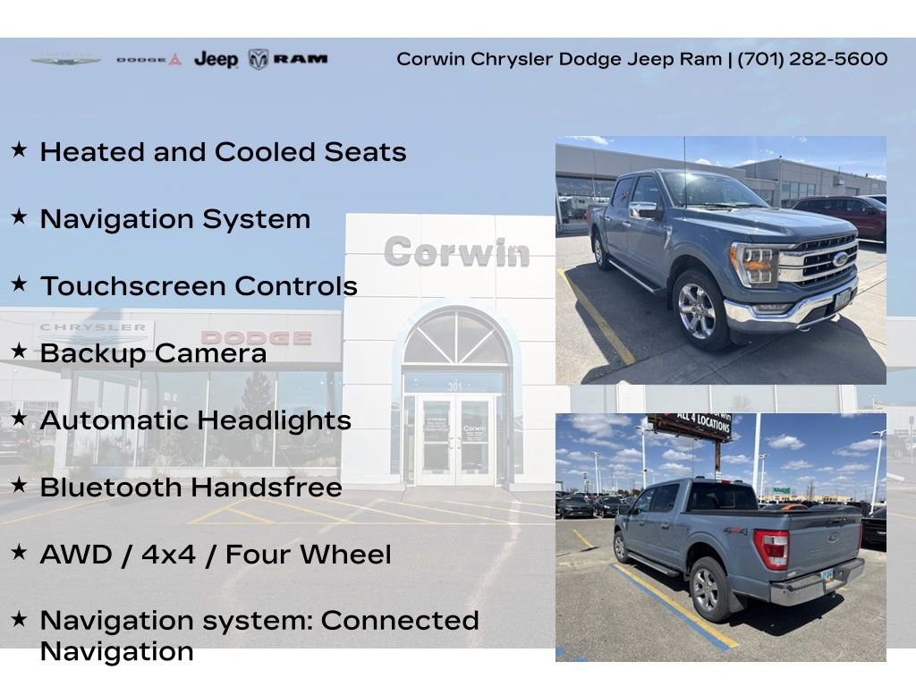 Used 2023 Ford F150 Lariat AWD/4WD image 8