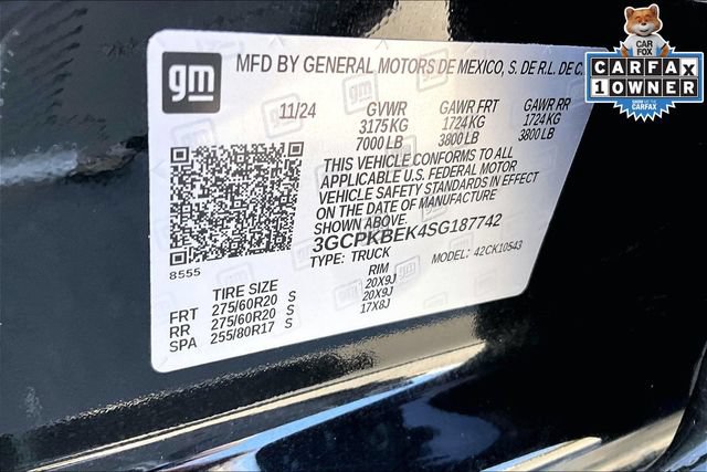 Certified 2025 Chevrolet Silverado 1500 Custom AWD/4WD image 30