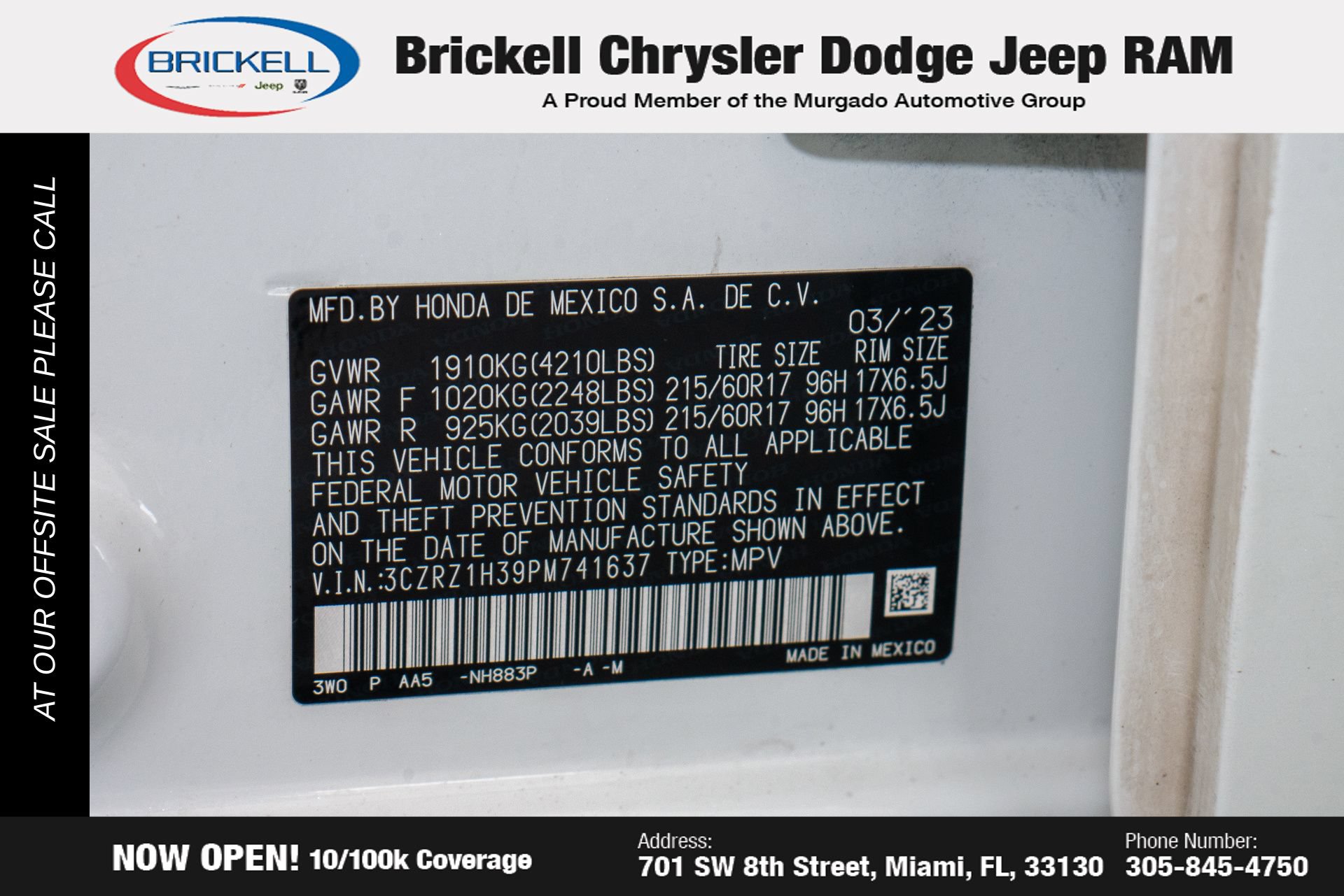 Used 2023 Honda HR-V LX image 35