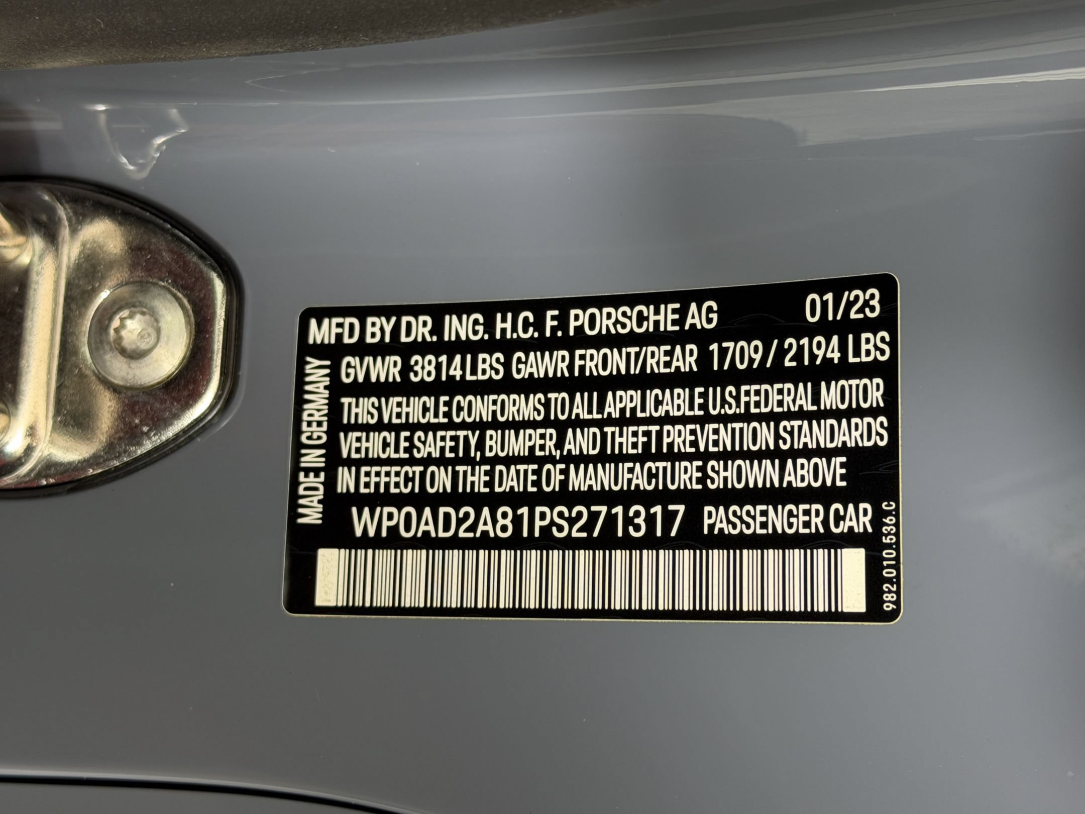 Certified 2023 Porsche 718 Cayman GTS RWD image 24