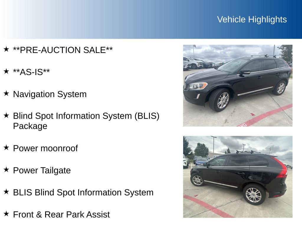 Used 2016 Volvo XC60 T5 Premier w/ Proximity Package FWD image 5
