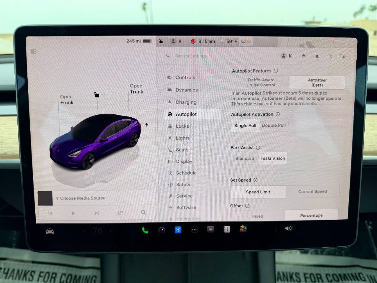 Used 2022 Tesla Model 3 Long Range AWD/4WD image 12