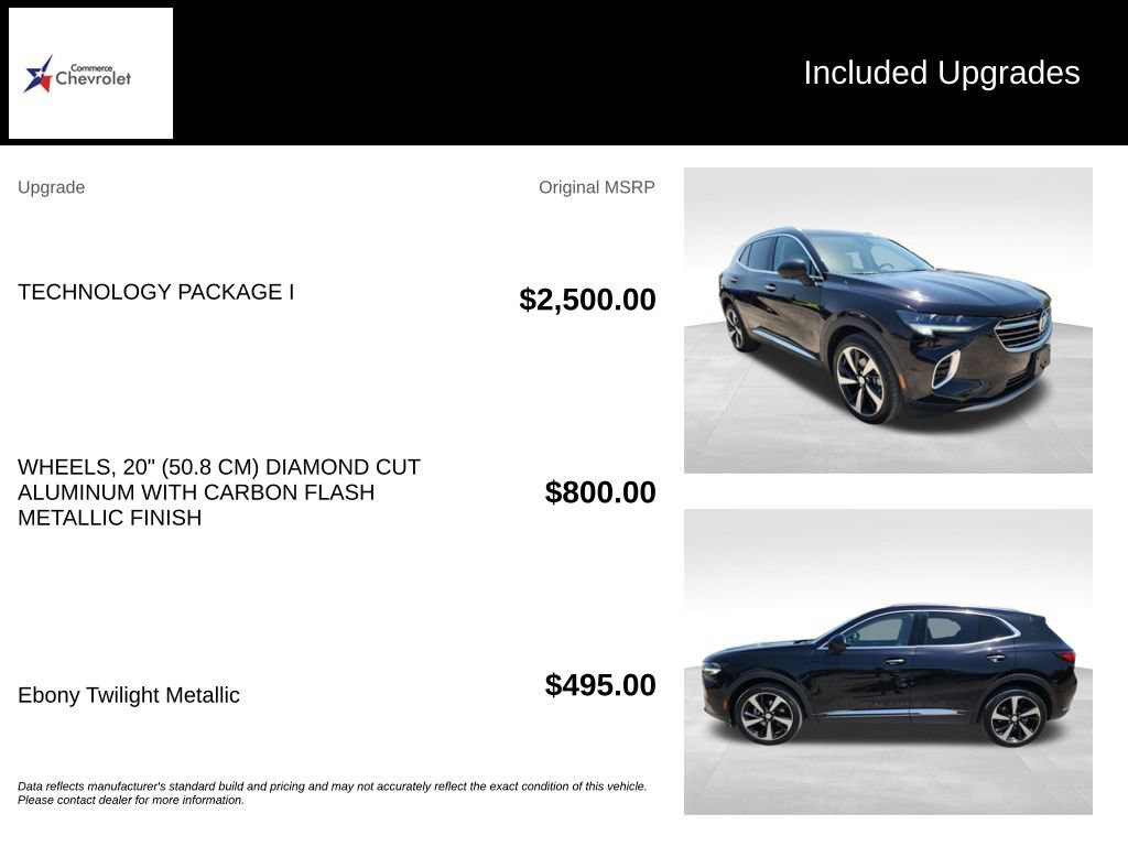 Used 2021 Buick Envision Essence w/ Technology Package I FWD image 14