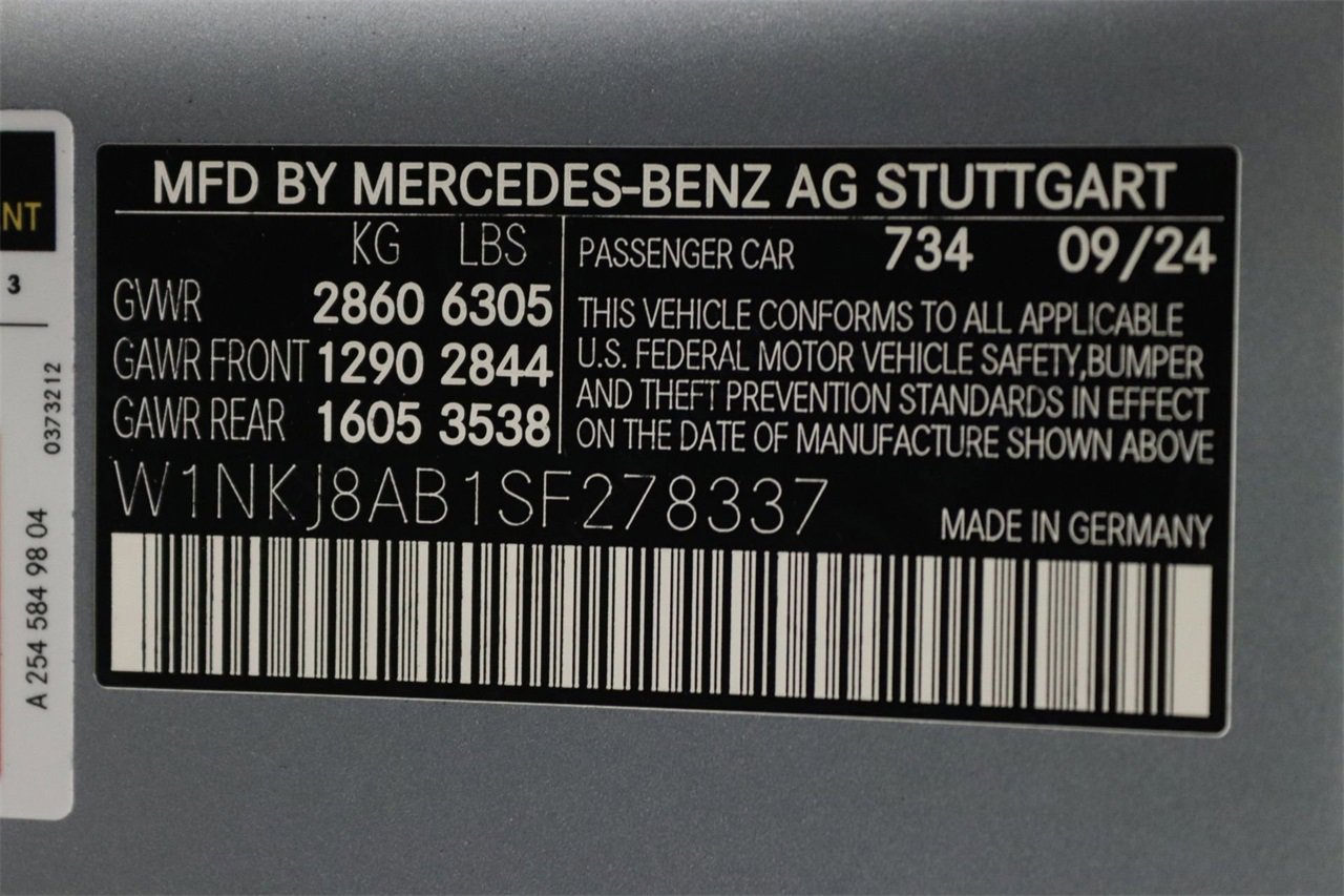 New 2025 Mercedes-Benz GLC 63 AMG S image 25