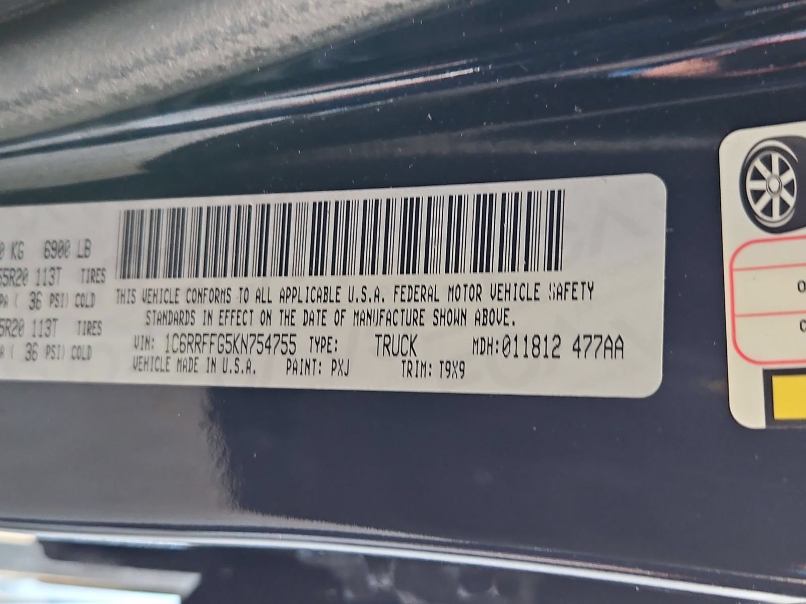 Used 2019 RAM 1500 Big Horn AWD/4WD image 30