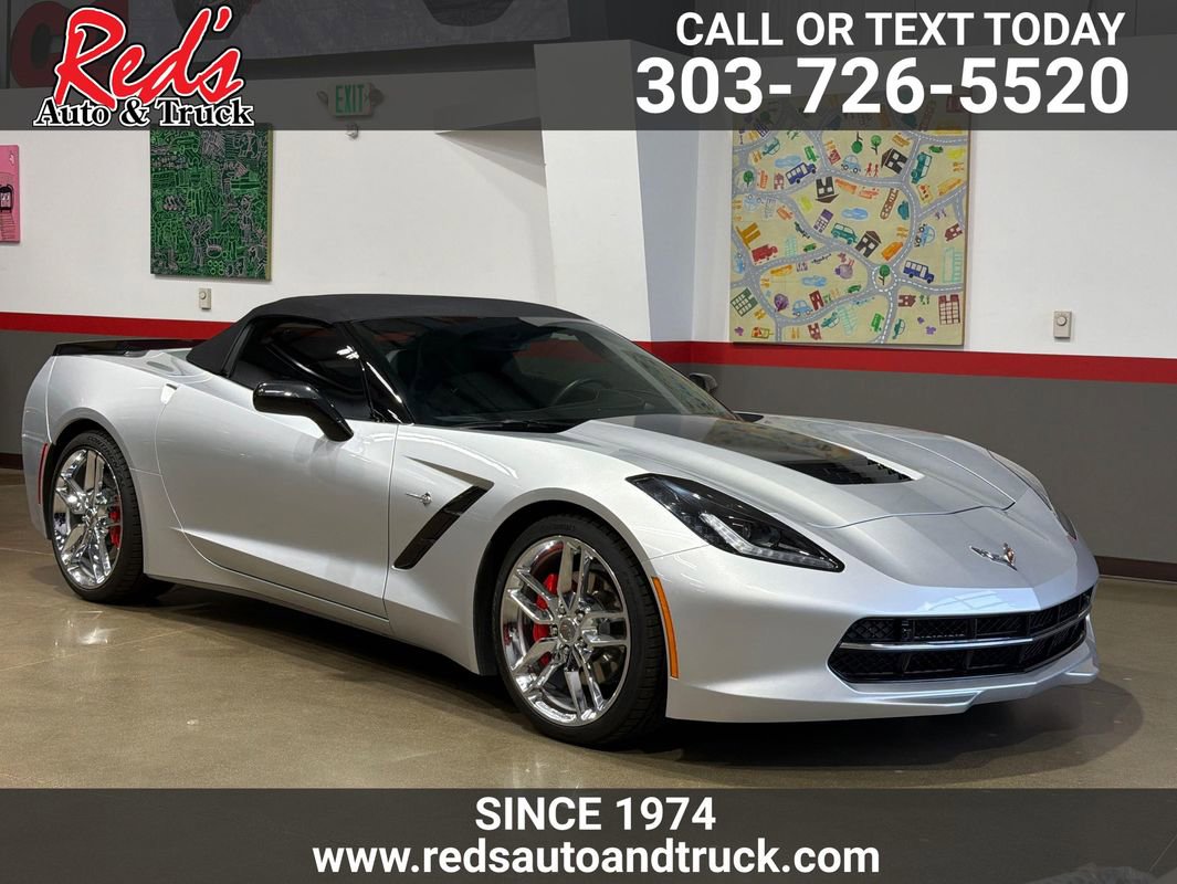 Used 2016 Chevrolet Corvette Stingray Convertible w/ 3LT Preferred Equipment Group RWD image 16