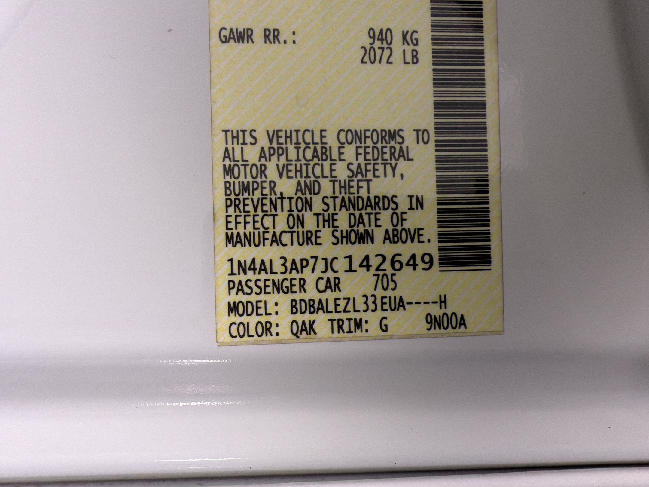 Used 2018 Nissan Altima 2.5 S FWD image 16