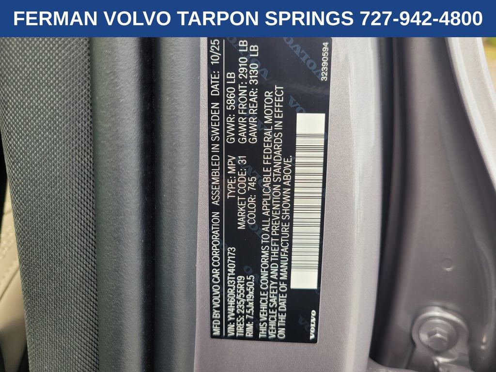 New 2026 Volvo XC60 T8 Core image 22