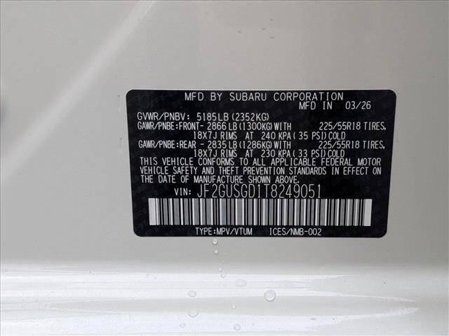 Used 2026 Subaru Crosstrek 2.5i Sport AWD/4WD image 19