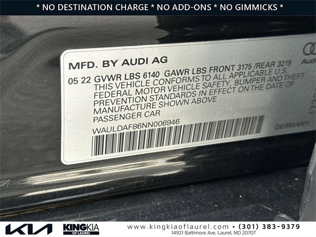 Used 2022 Audi A8 L 3.0T image 31