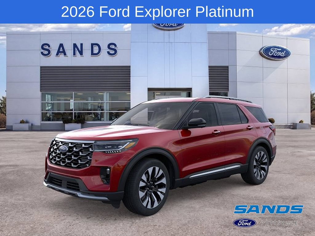 New 2026 Ford Explorer Platinum w/ LUX Leather Package