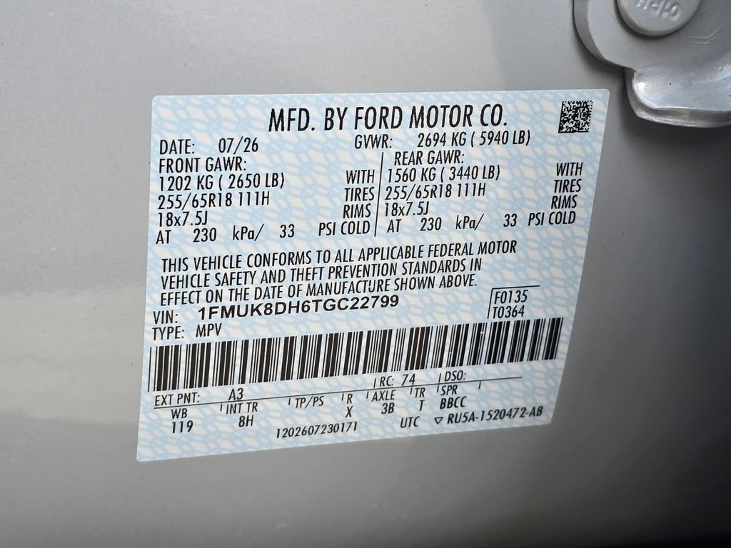 New 2026 Ford Explorer Active AWD/4WD image 30