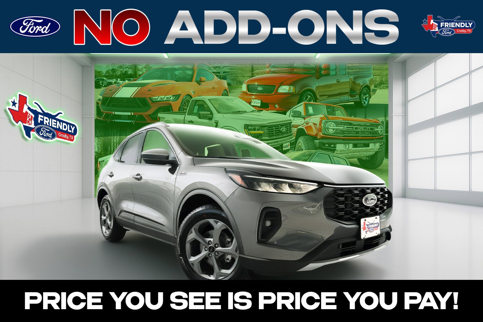 New 2026 Ford Escape ST-Line Select w/ Tech Pack #1