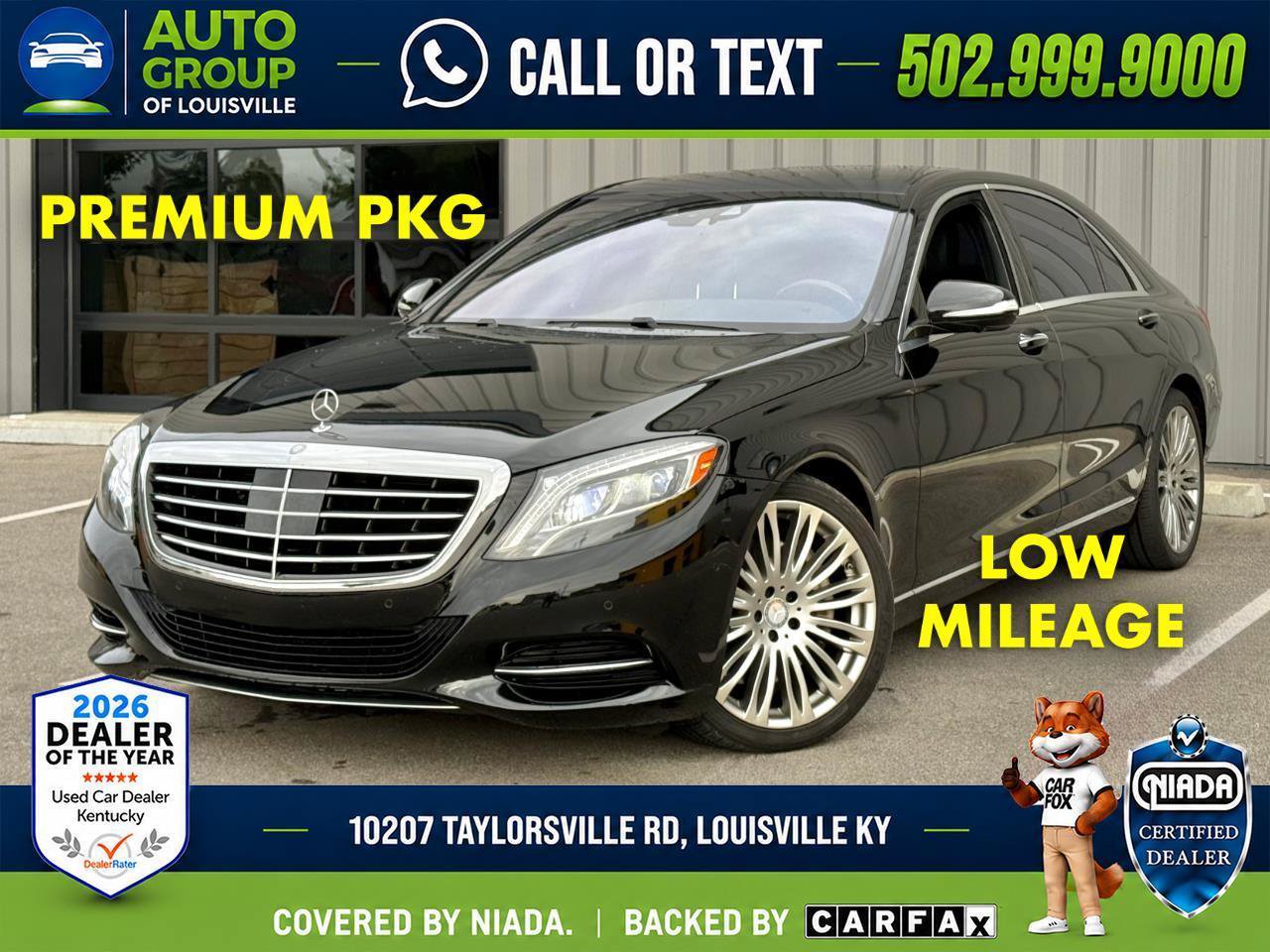 Used 2015 Mercedes-Benz S 550 Sedan