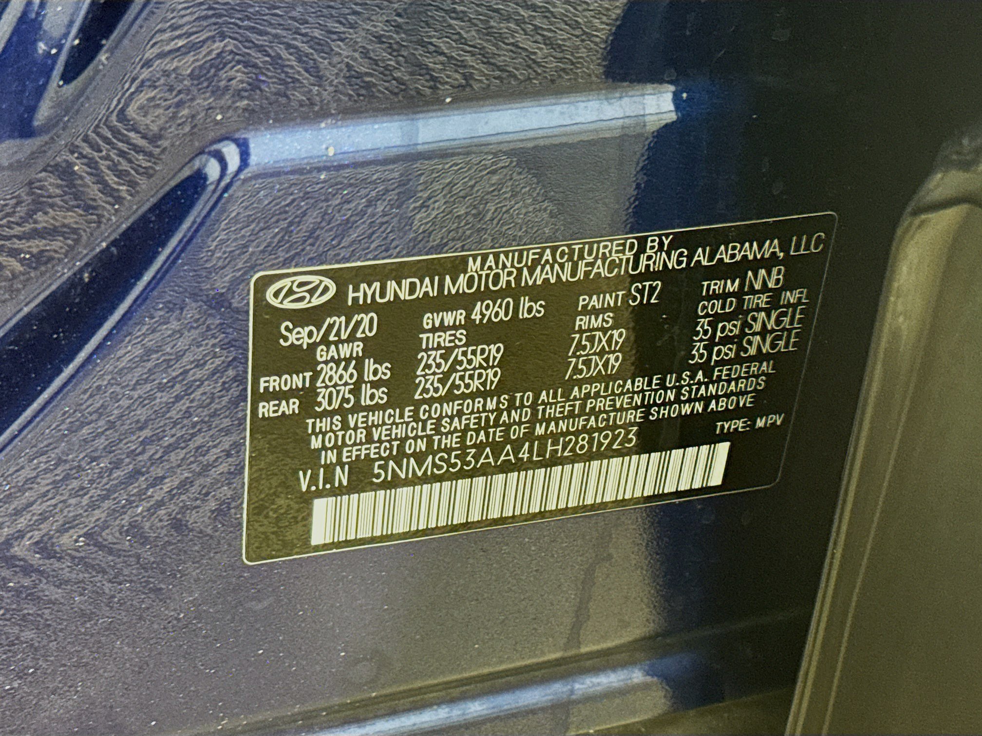 Used 2020 Hyundai Santa Fe Limited FWD image 40