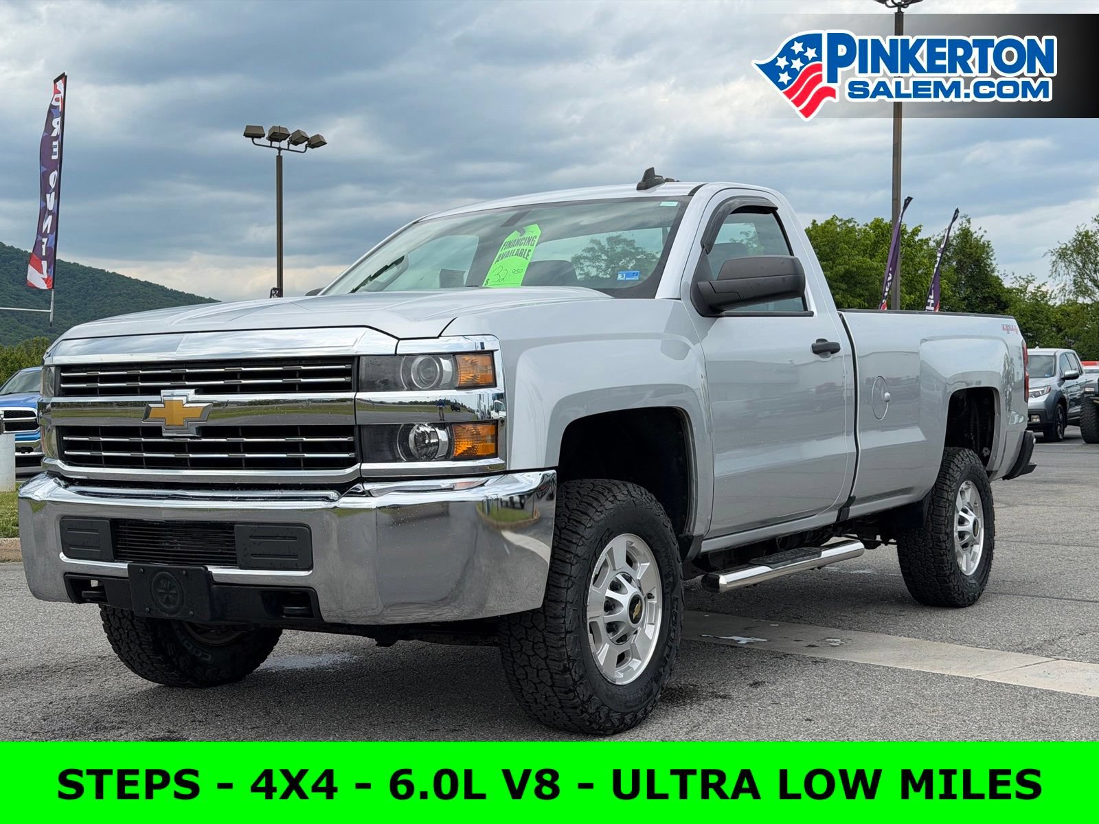 Used 2016 Chevrolet Silverado 2500 W/T w/ Snow Plow Prep Package AWD/4WD image 2