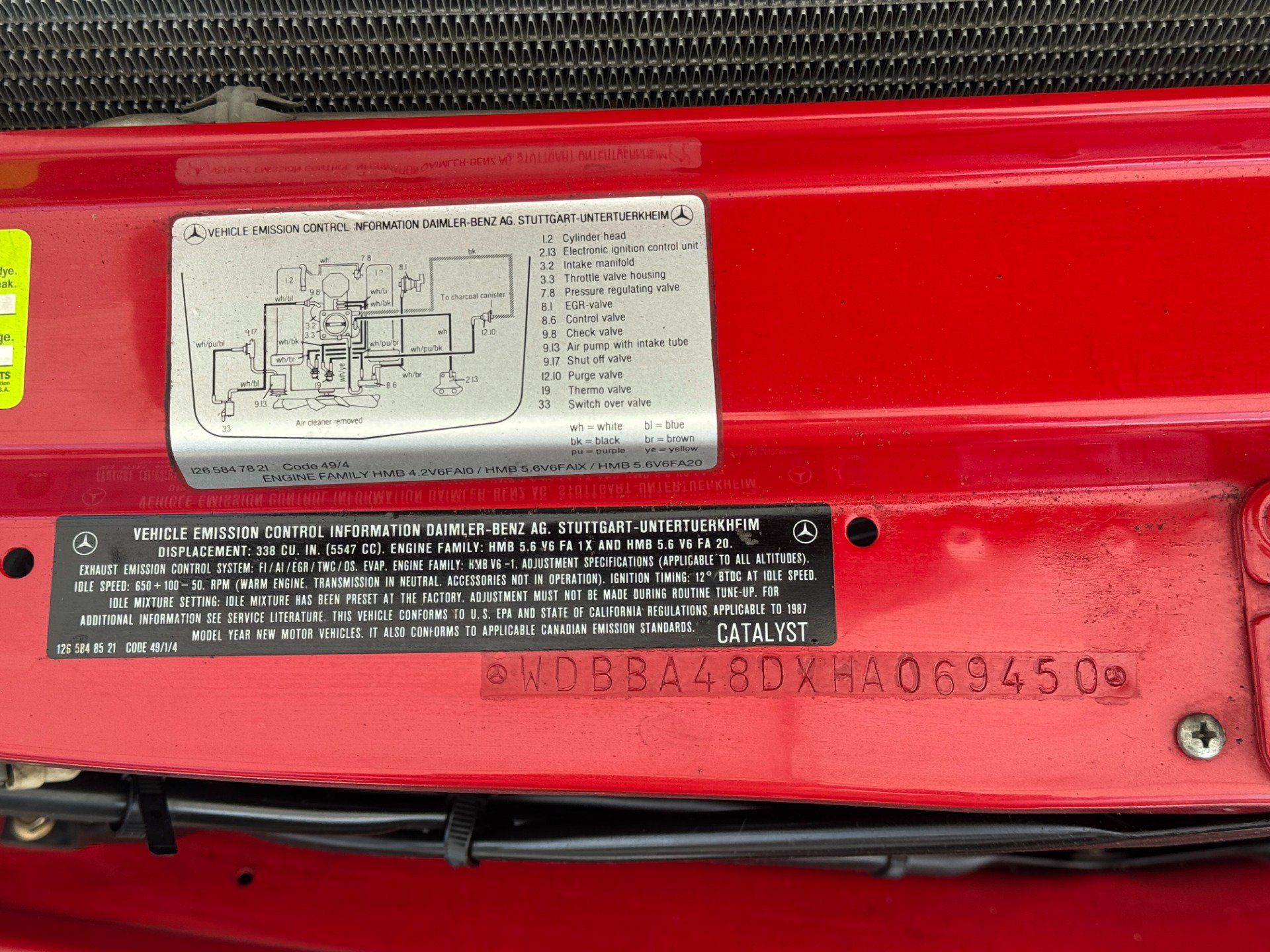Used 1987 Mercedes-Benz 560 SL image 37
