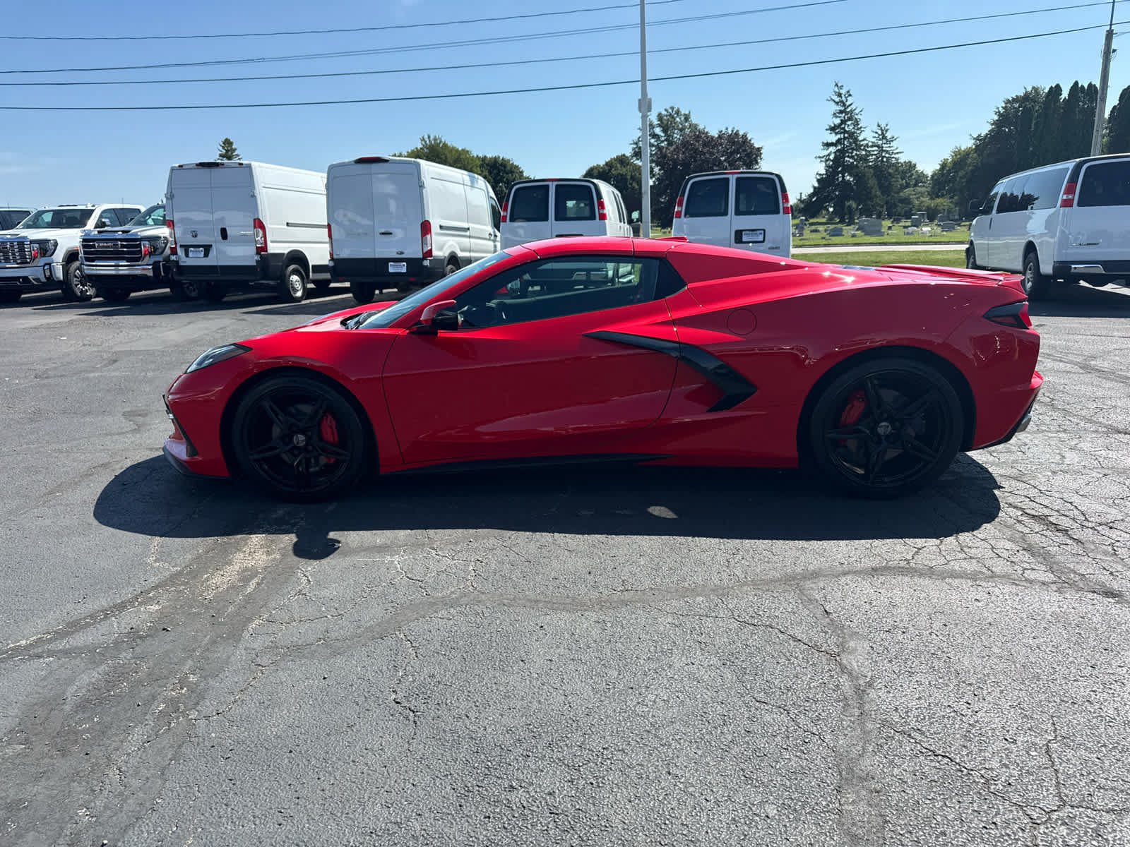 Certified 2024 Chevrolet Corvette Stingray Convertible w/ 1LT RWD image 2