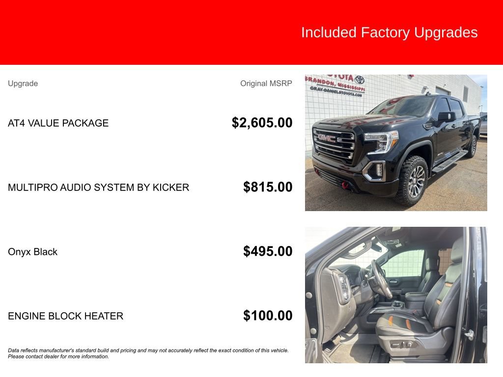 Used 2021 GMC Sierra 1500 AT4 w/ AT4 Value Package image 5