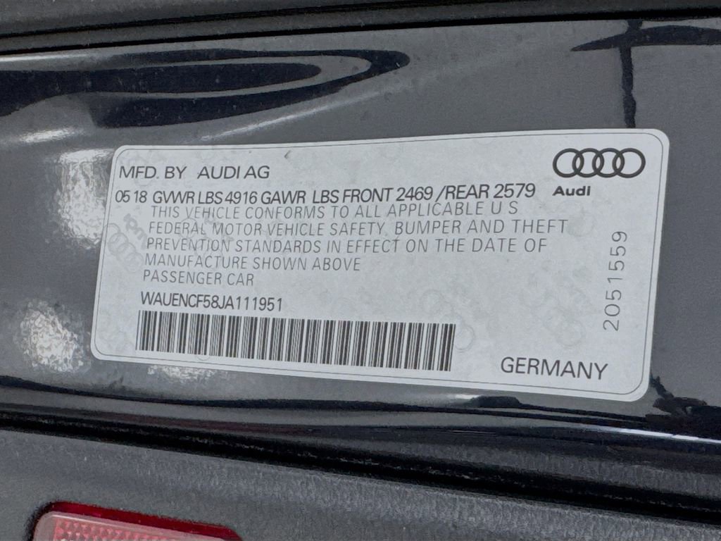 Used 2018 Audi A5 2.0T Premium Plus w/ Premium Plus AWD/4WD image 39
