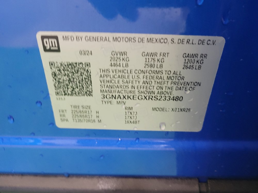 Used 2024 Chevrolet Equinox LT w/ LPO, Floor Liner Package FWD image 33