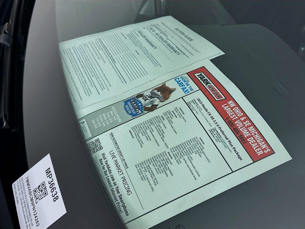 Certified 2023 MAZDA CX-50 2.5 S w/ Cargo Package AWD/4WD image 12