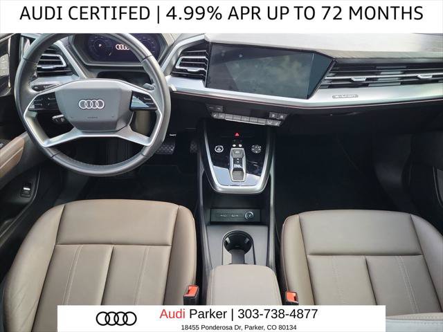 Certified 2023 Audi Q4 e-tron Premium Plus AWD/4WD image 9