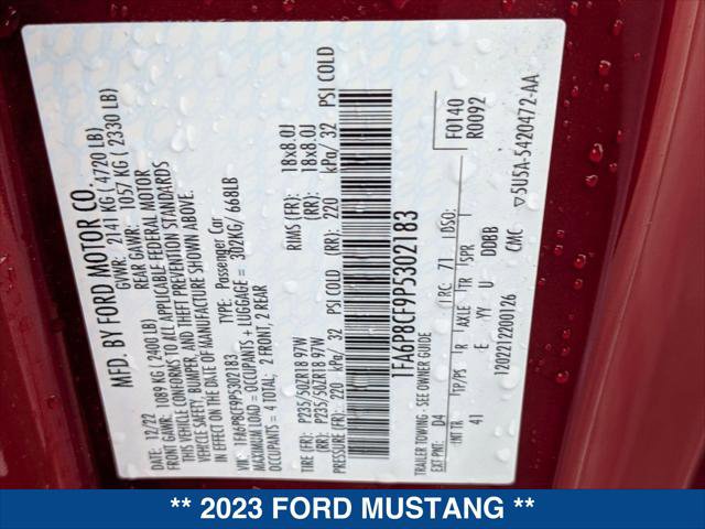 Certified 2023 Ford Mustang GT Premium image 20
