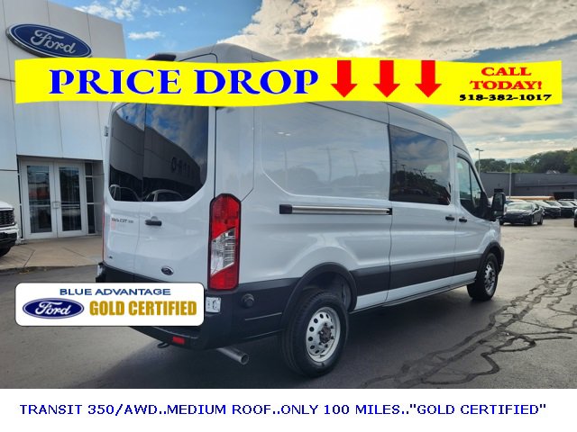 Certified 2024 Ford Transit 350 148 Medium Roof AWD w/ Upfitter Package image 4