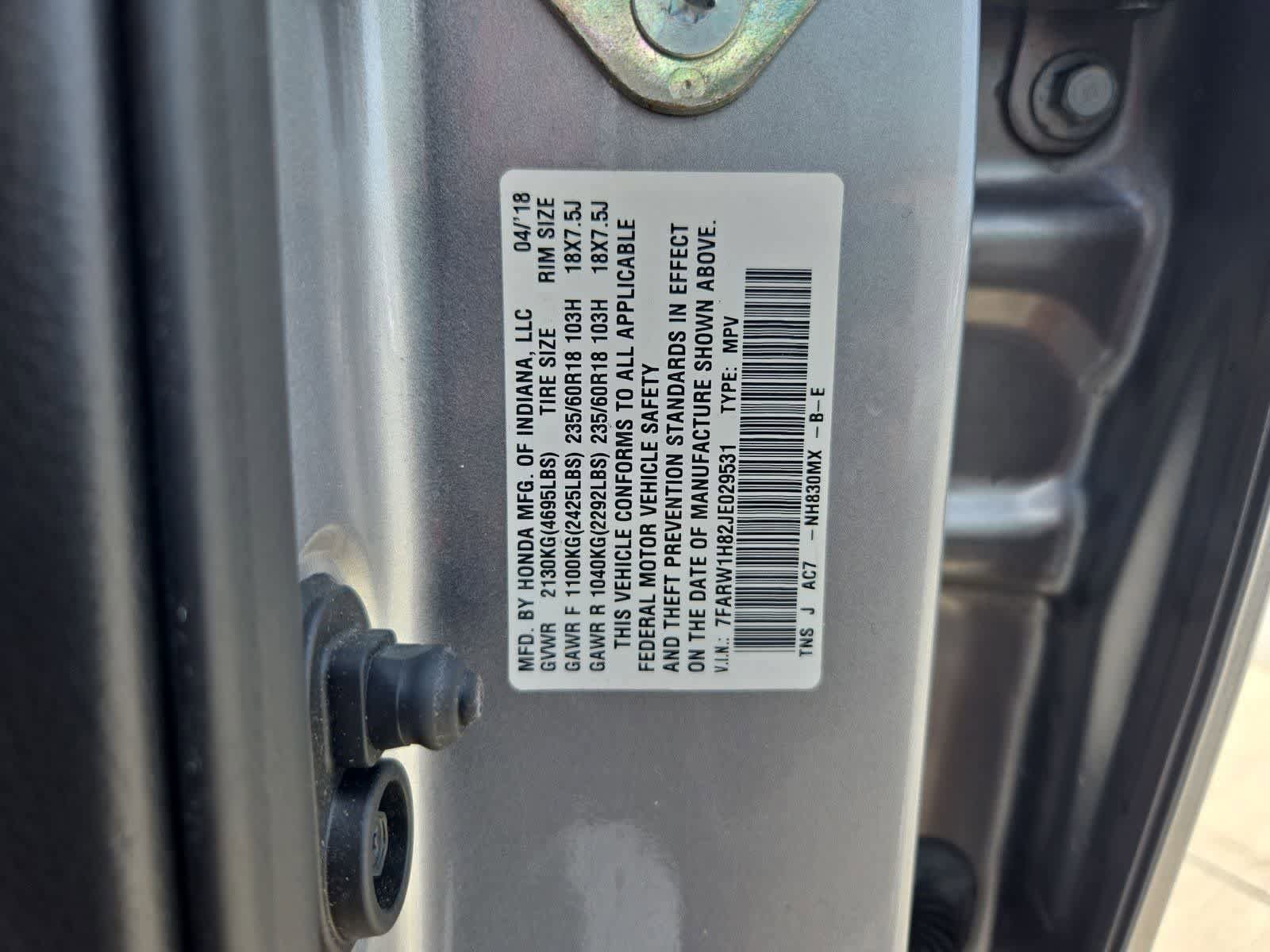 Used 2018 Honda CR-V EX-L image 35