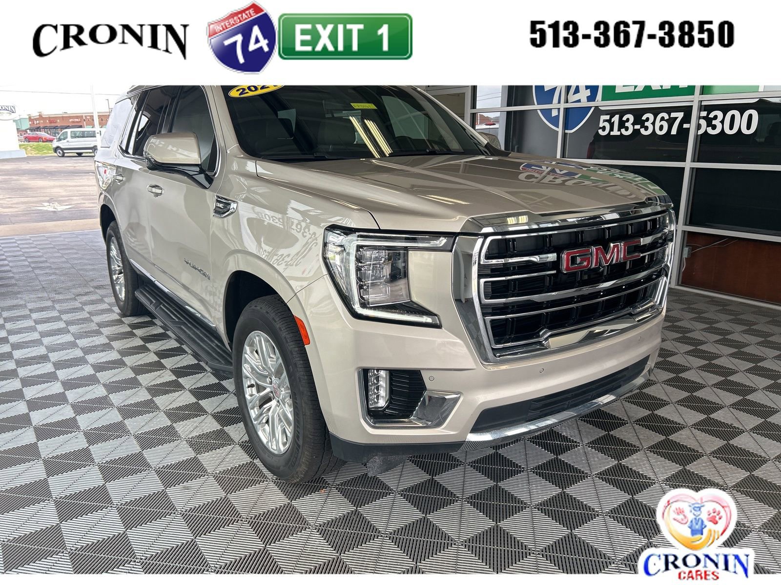 Used 2021 GMC Yukon SLT w/ SLT Luxury Plus Package AWD/4WD image 1