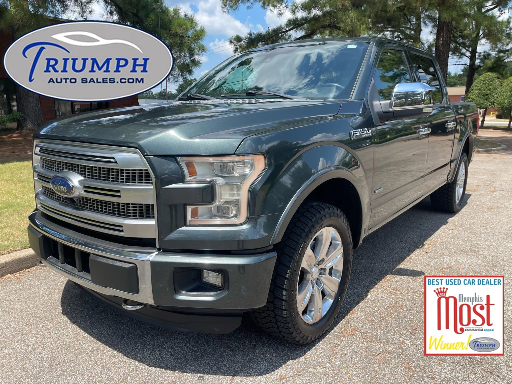 Used 2015 Ford F150 Platinum w/ Equipment Group 701A Luxury