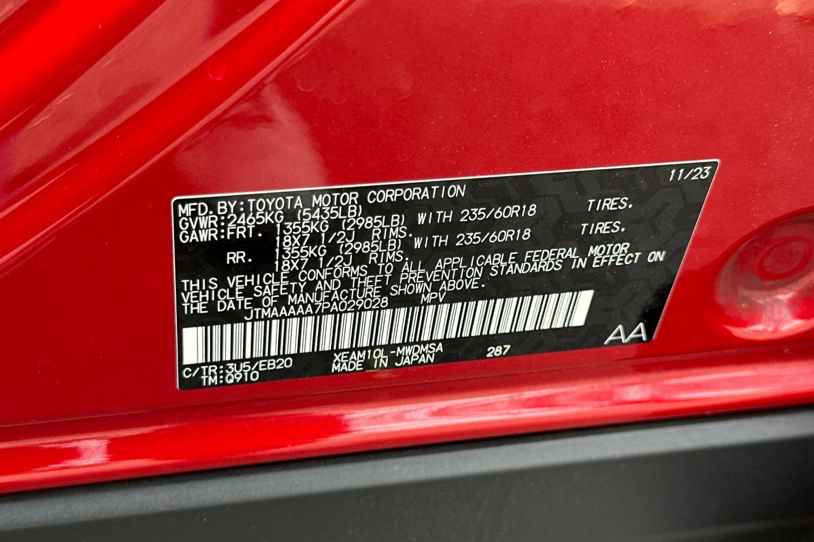 Used 2023 Toyota bZ4X XLE w/ Weather Package image 38