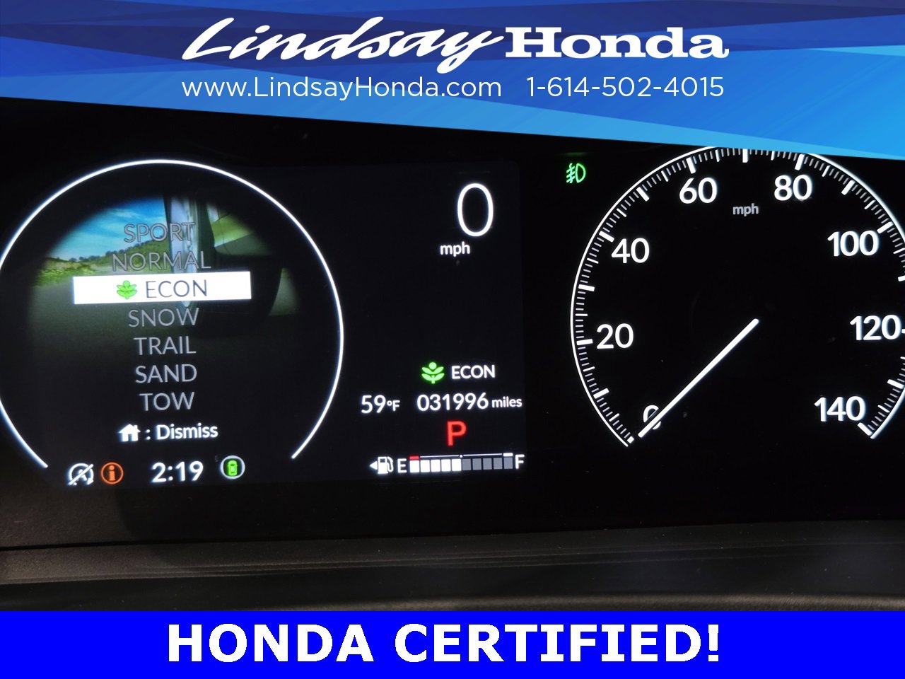 Certified 2023 Honda Pilot EX-L image 13