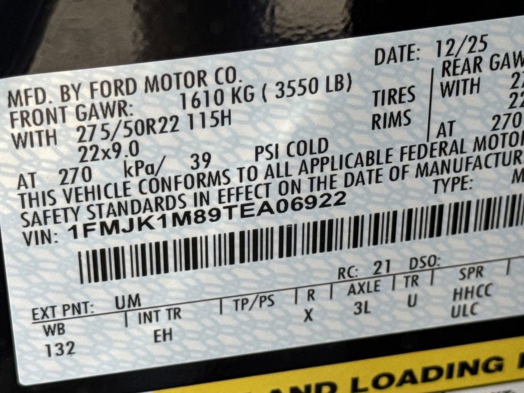 New 2026 Ford Expedition Max Platinum w/ Stealth Appearance Package image 36