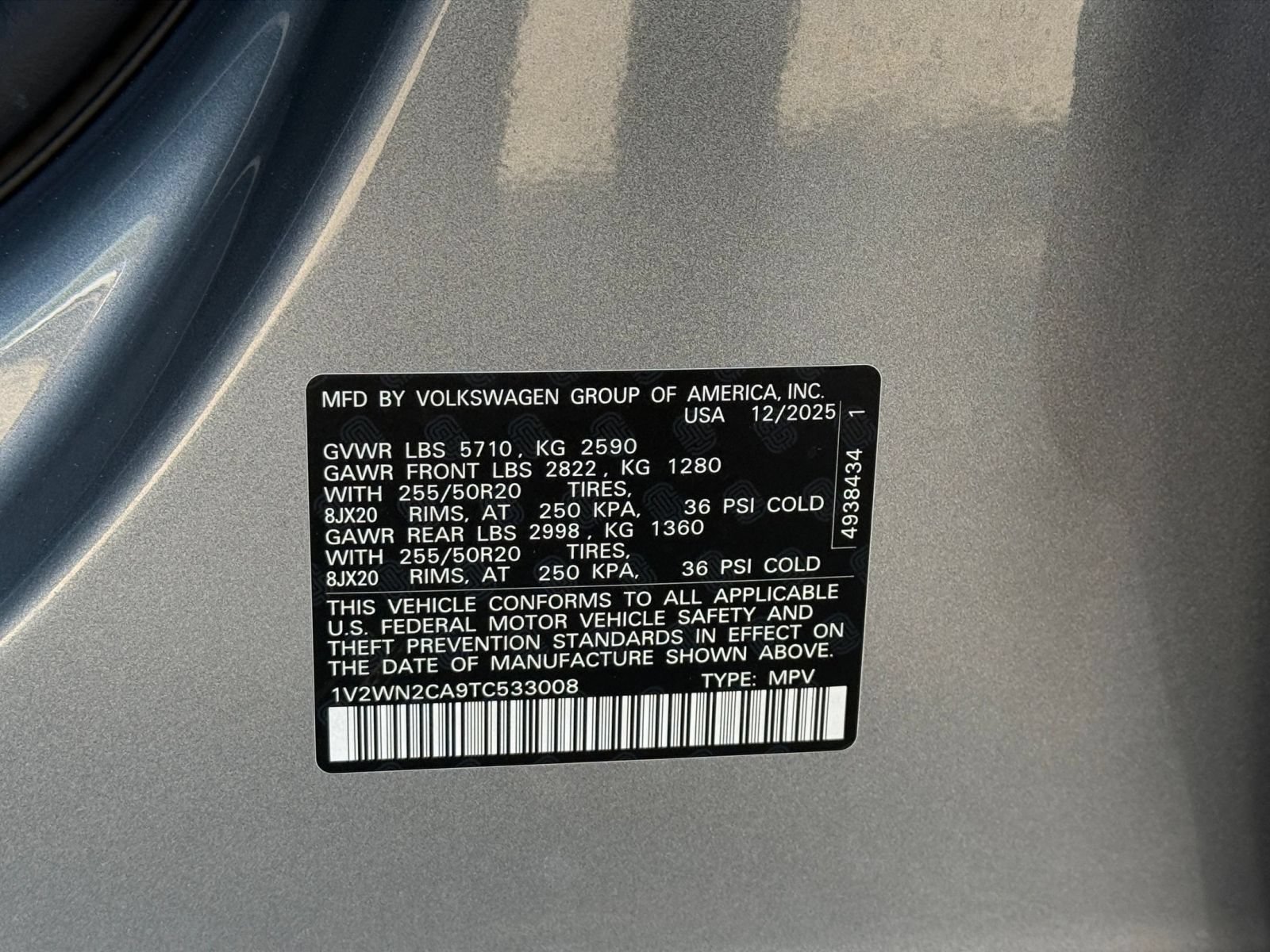 Used 2026 Volkswagen Atlas SE FWD image 28