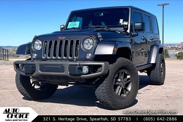 Used 2016 Jeep Wrangler Unlimited Sahara image 1