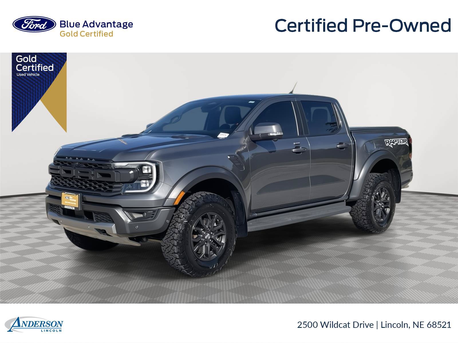 Certified 2024 Ford Ranger Raptor AWD/4WD image 1