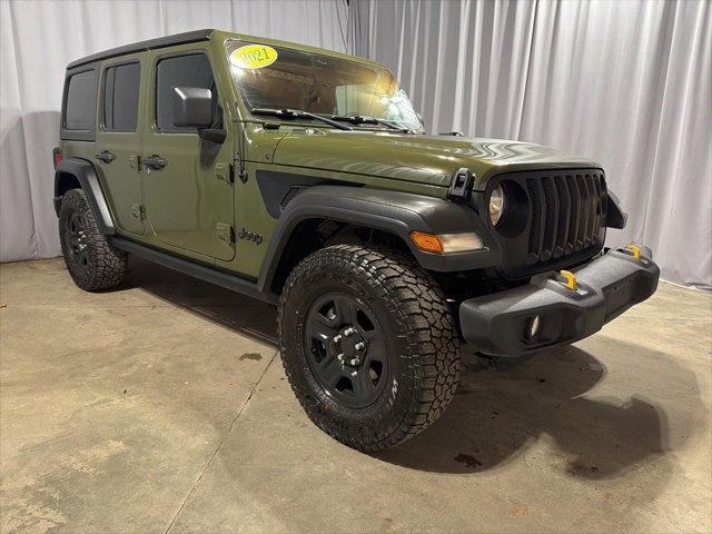 Used 2021 Jeep Wrangler Unlimited Sport image 4