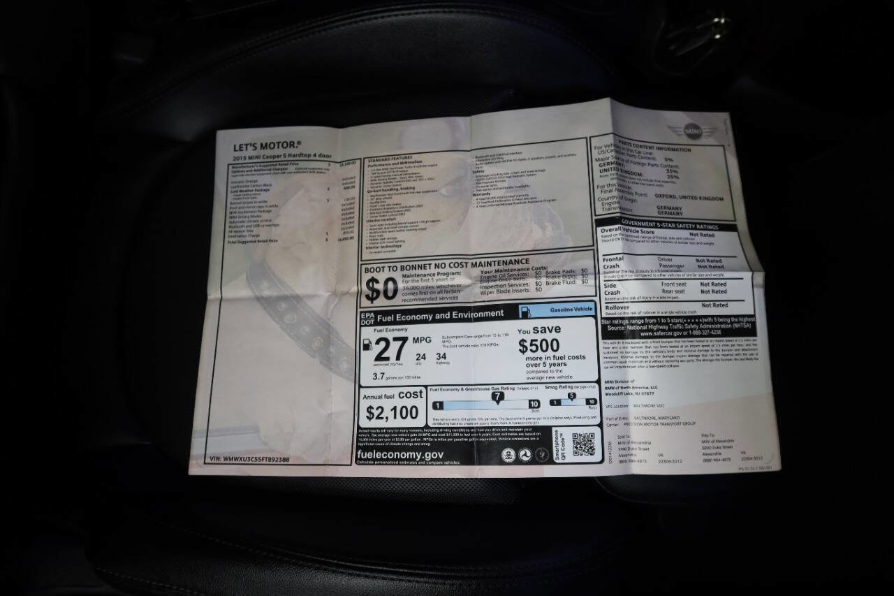 Used 2015 MINI Cooper S image 33