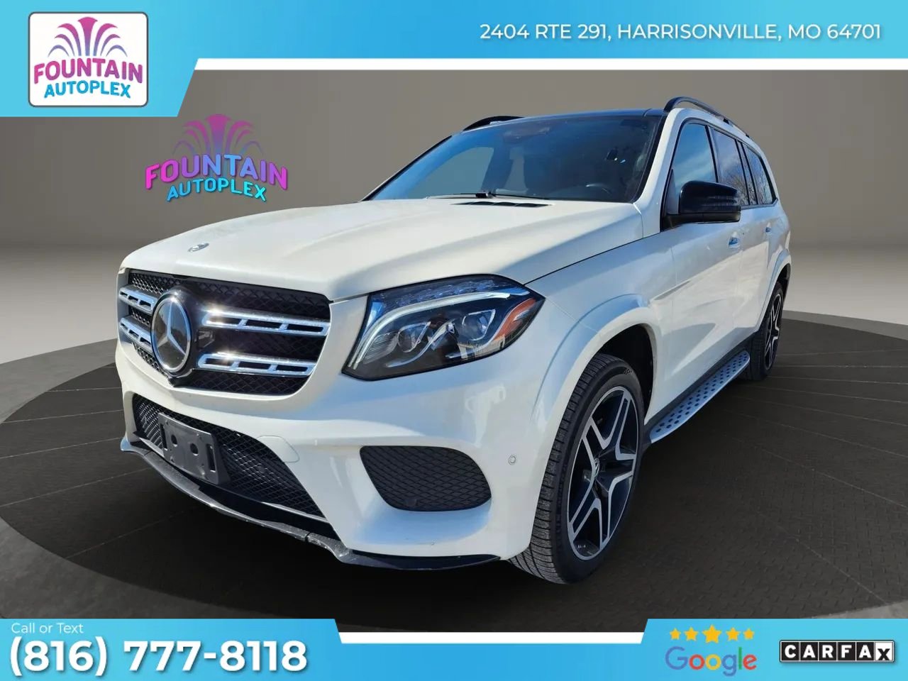 Used 2018 Mercedes-Benz GLS 550 4MATIC image 1