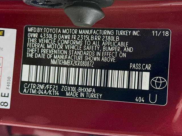 Certified 2019 Toyota C-HR XLE FWD image 32