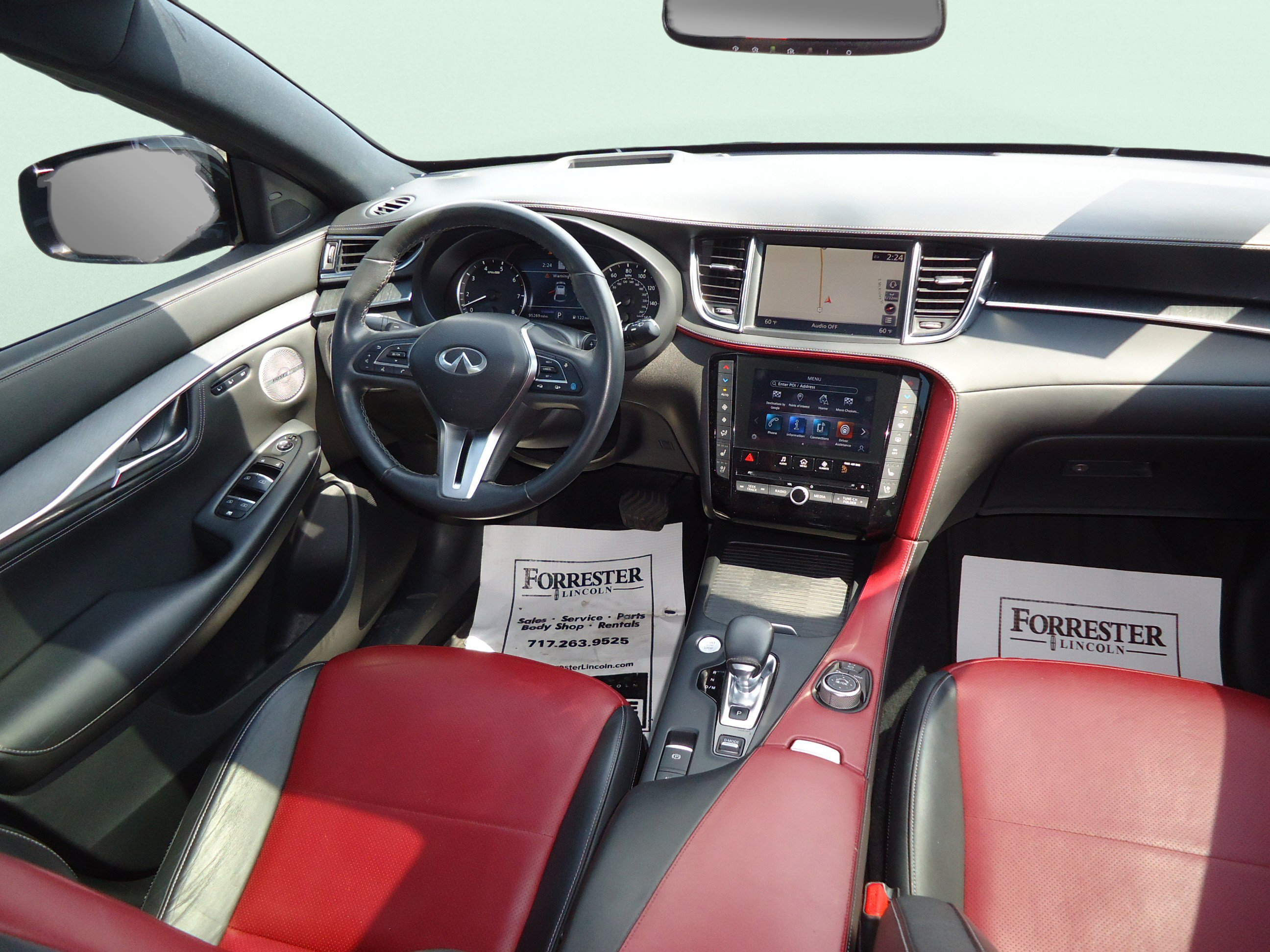 Used 2022 INFINITI QX55 Sensory w/ Lighting Package AWD/4WD image 11