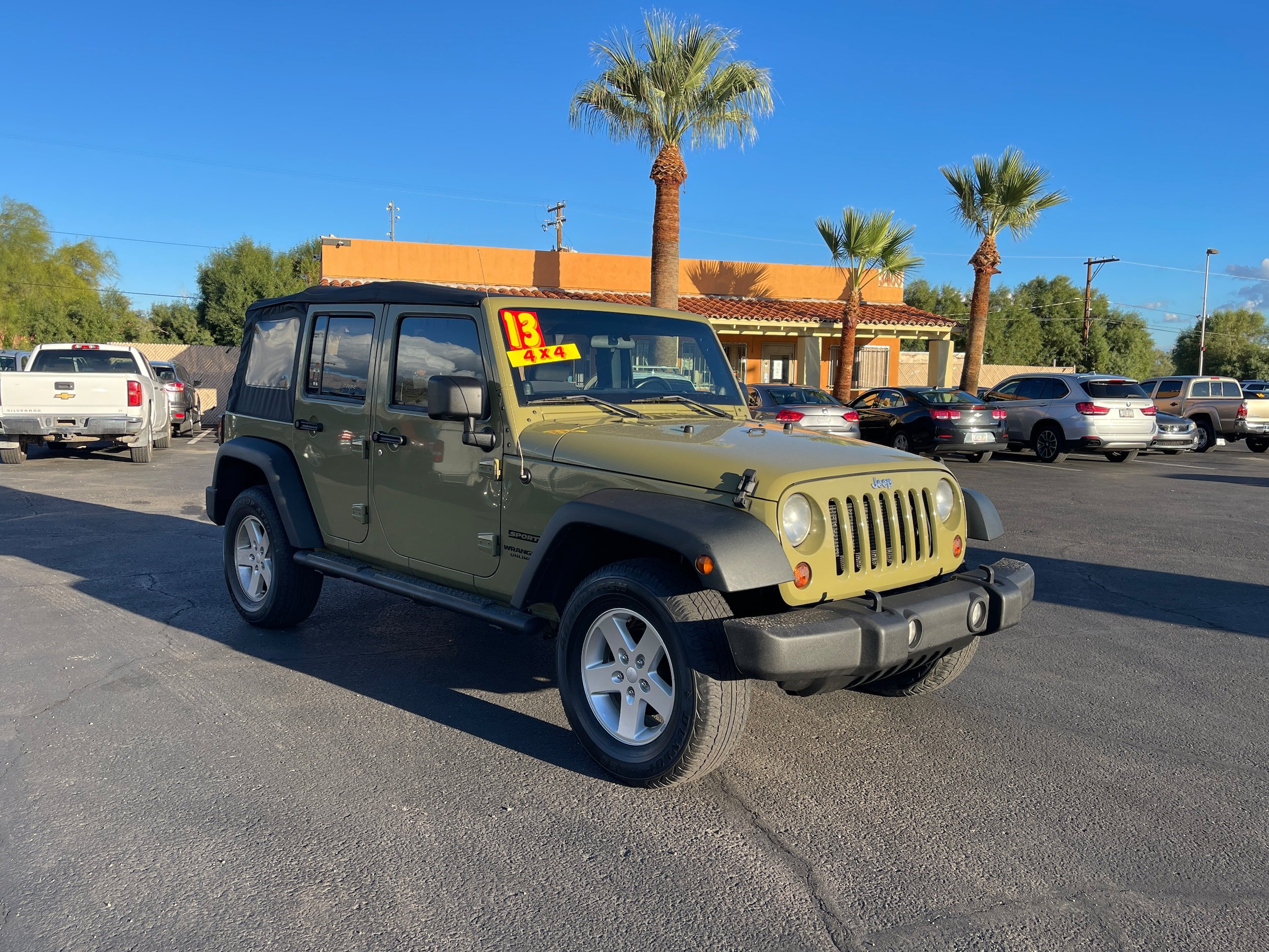 Used 2013 Jeep Wrangler Unlimited Sport w/ Mopar Black Appearance Group AWD/4WD image 7