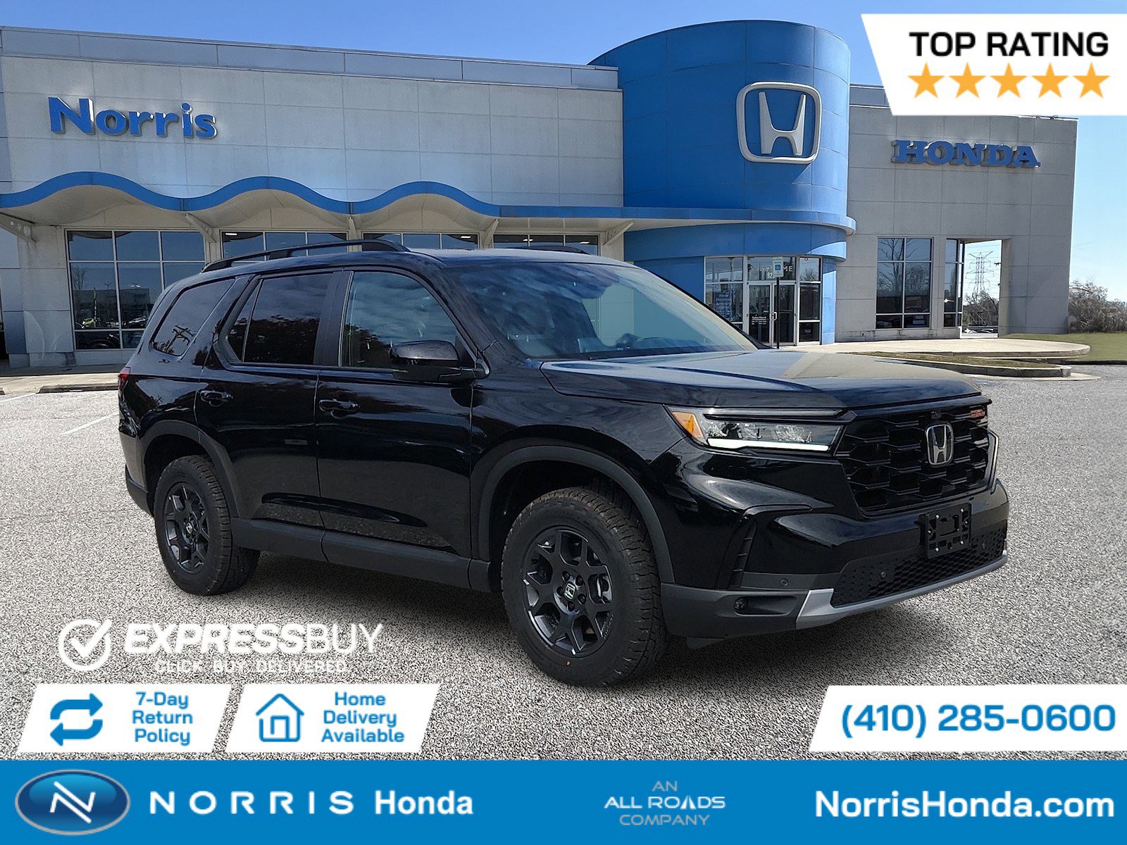 New 2025 Honda Pilot TrailSport image 1