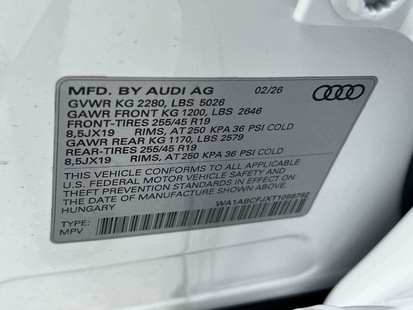 New 2026 Audi Q3 quattro 2.0T AWD/4WD image 27